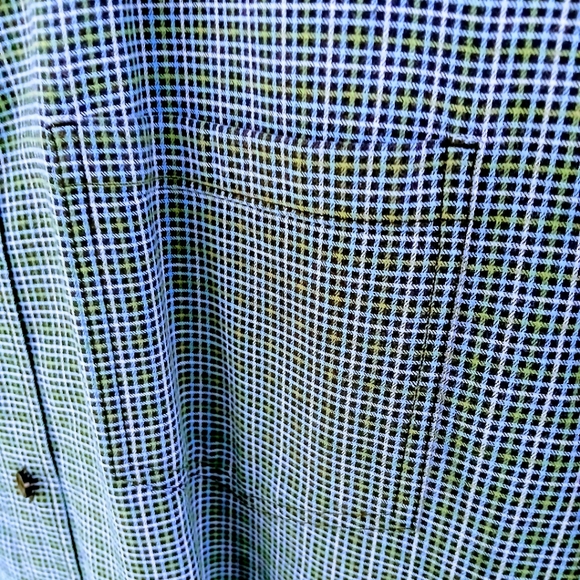 CODY JAMES 2XL BLUE CHECKED WESTERN BUTTON DOWN CASUAL SHIRT BUTTON DOWN… - Picture 5 of 8